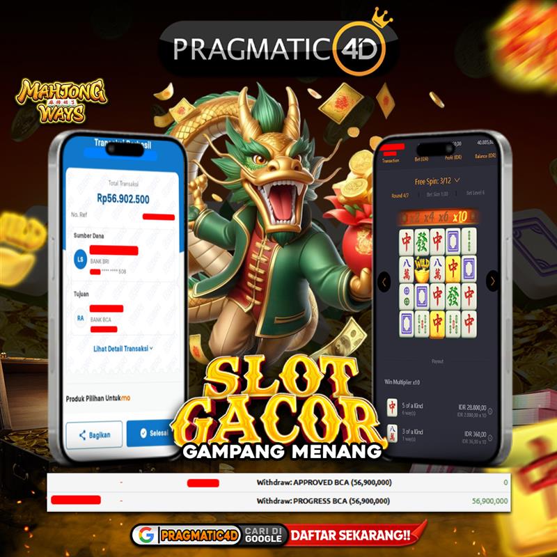BUKTI KEMENANGAN MEMBER 25 OCTOBER 2025 DI PRAGMATIC4D 56 JUTA