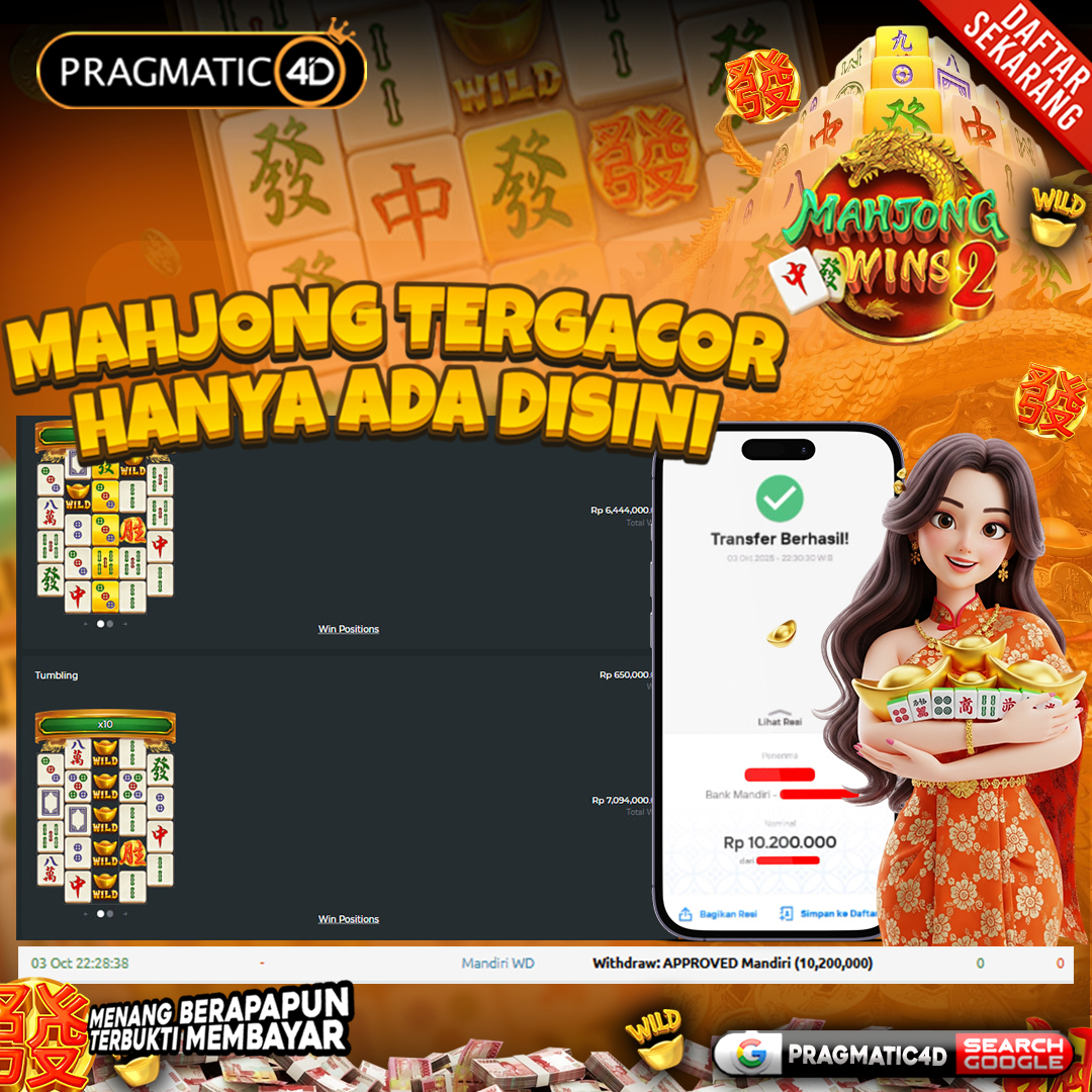 B𝐔𝐊𝐓𝐈 𝐊𝐄𝐌𝐄𝐍𝐀𝐍𝐆𝐀𝐍 𝐌𝐄𝐌𝐁𝐄𝐑 4 Oktober 𝟐𝟎𝟐𝟓 𝐃𝐈 𝐏𝐑𝐀𝐆𝐌𝐀𝐓𝐈𝐂𝟒𝐃 10 𝐉𝐔𝐓𝐀