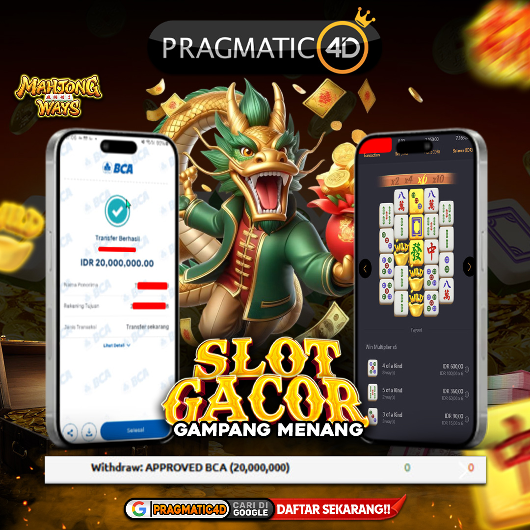 BUKTI KEMENANGAN MEMBER 09 NOVEMBER 2025 DI PRAGMATIC4D 20 JUTA